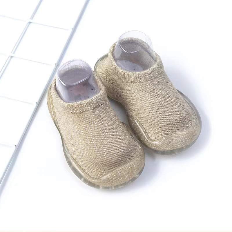 Clear Sole Shoe-Socks for Kids