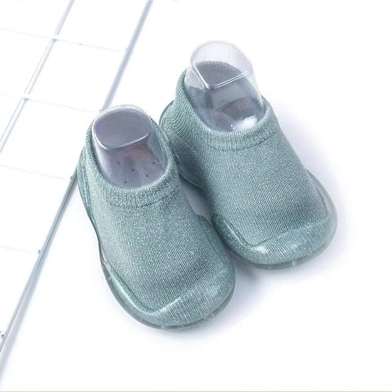 Clear Sole Shoe-Socks for Kids