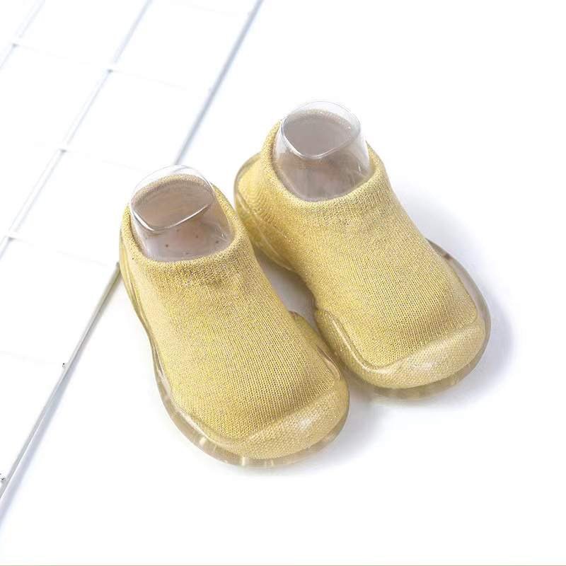 Clear Sole Shoe-Socks for Kids